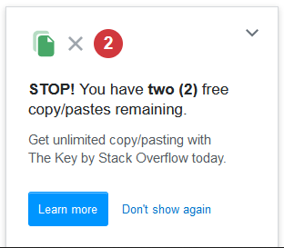 CopyPaste Joke Stackoverflow